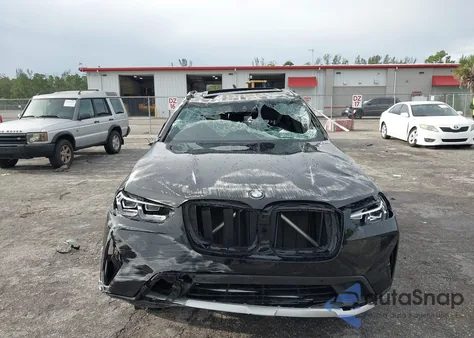 2022 BMW X3 Sdrive30I из США, поврежденный, VIN 5UX43DP03N9K84635